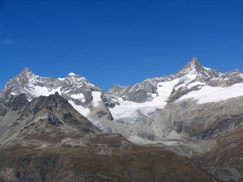 05 Zinalrothorn Wellenkuppe und Obergabelhorn