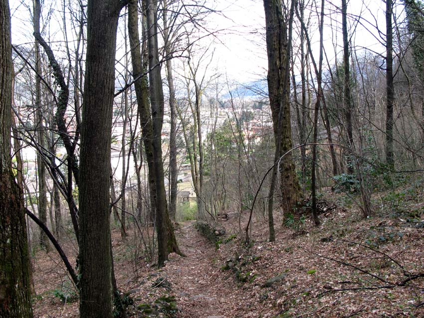 04 Abfahrt vom Monte Caslano