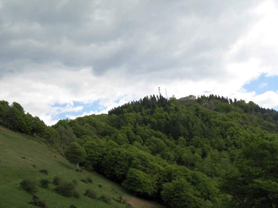 41 geschafft Blick zurueck zum Mt Bisbino