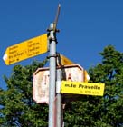 33 links hinunter in die Schweiz
