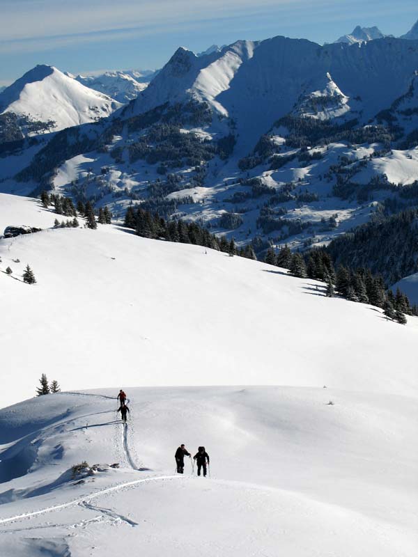 21 Gipfelgrat auf den Turnen