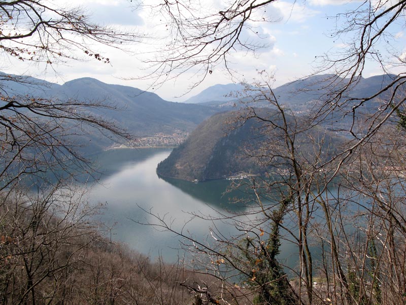 07 Blick auf Caslano und Lavena
