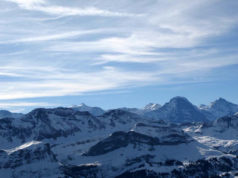 21 Rechts die Eigernordwand