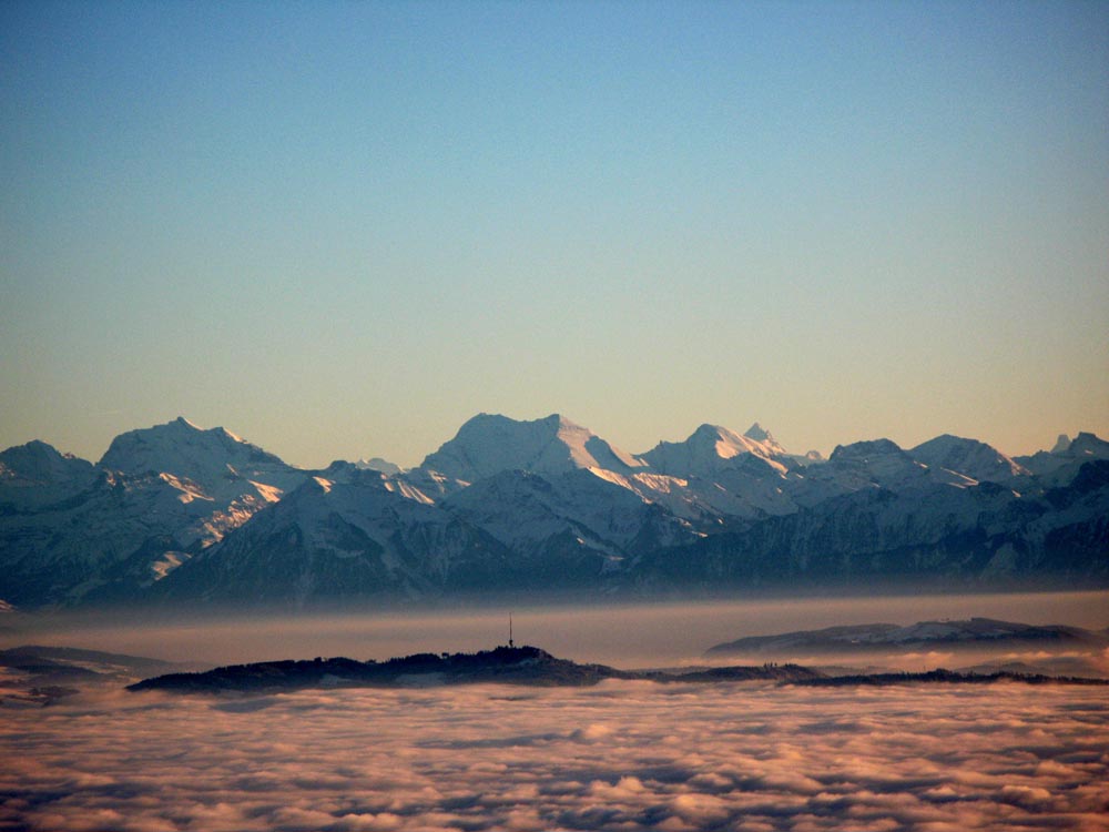 22 Altels - Rinderhorn- Weisshorn - Matterhorn