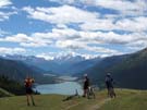 20 Reschensee mit Ortler und Weissensteiner