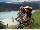 37 dr Uersu und der Turm im Reschensee