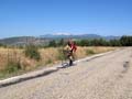 73 vor Sault im Hintergrund der Mont Ventoux