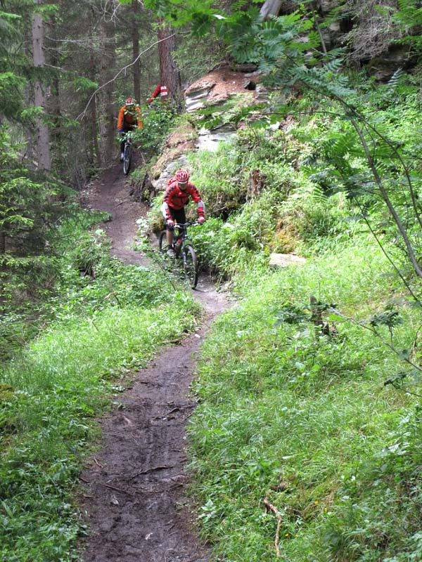 60 auf dem Hammertrail nach Ramosch