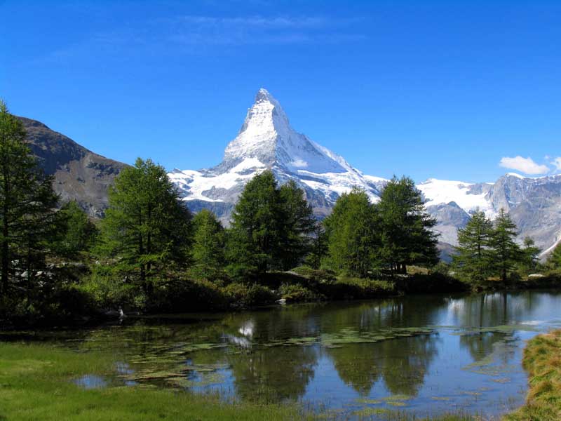 27_Grindjisee_mit_Matterhorn