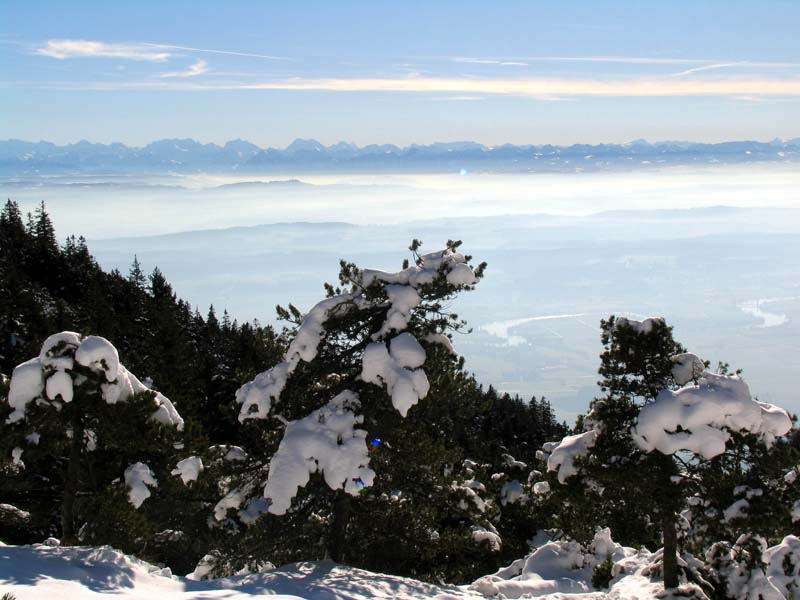 17 Winterlandschaft Blick ins Mittelland